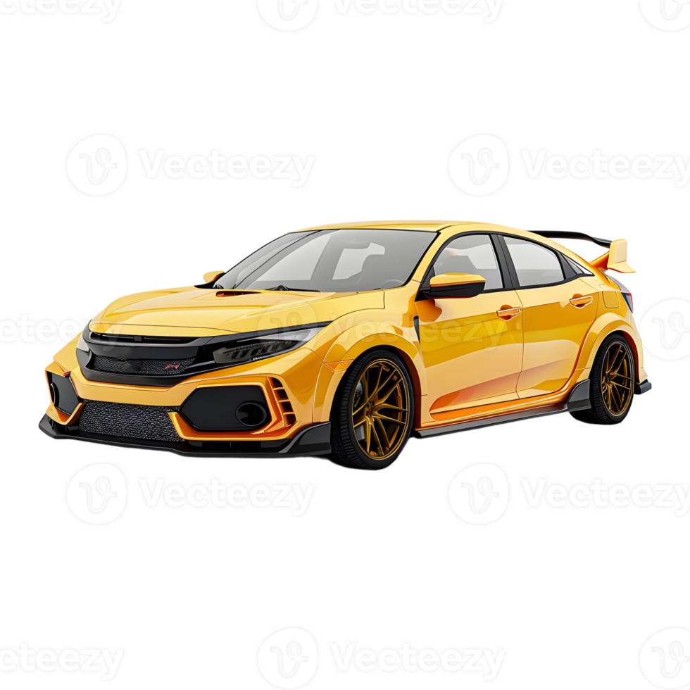 Luxury Car on Transparent Background png