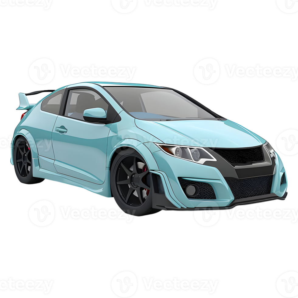 Luxury Car on Transparent Background png
