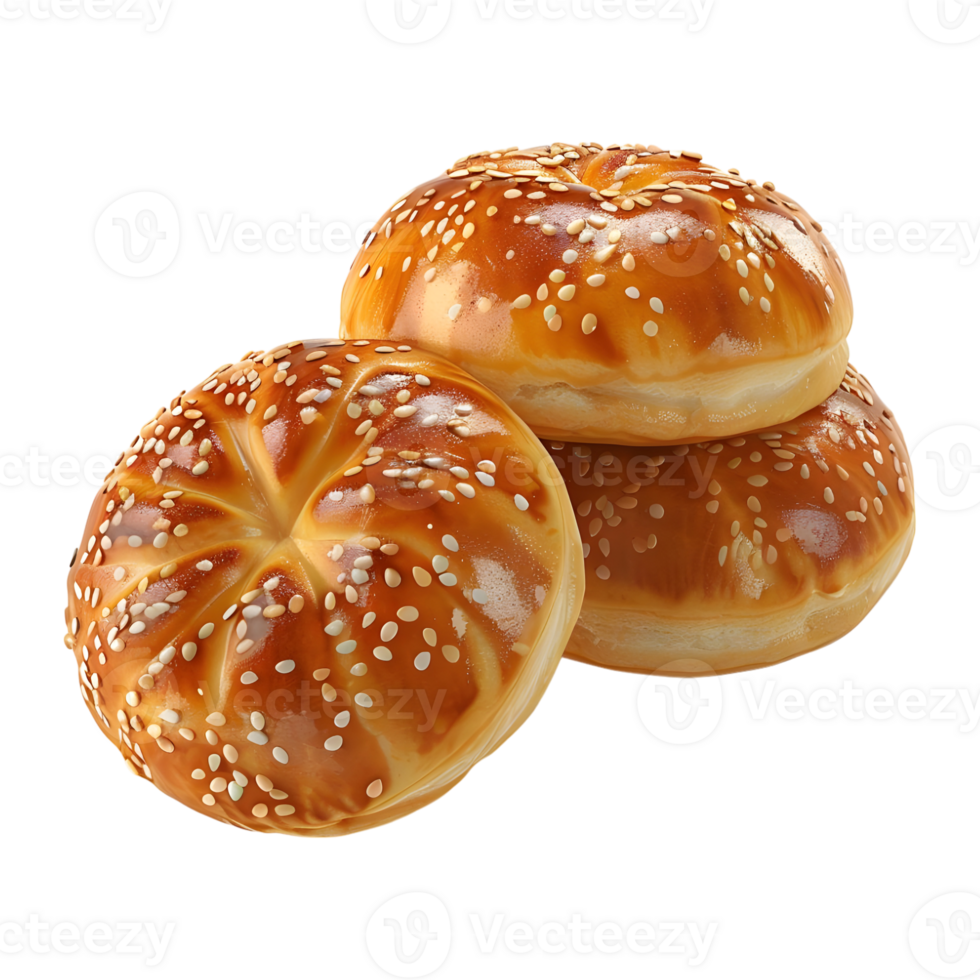 Pastry rolls with pistachio on Transparent Background png