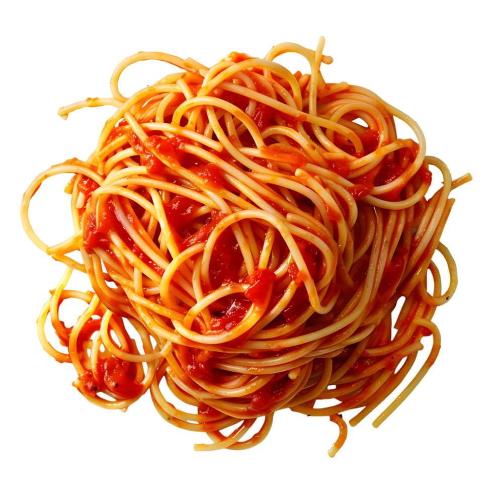 Spaghetti on Transparent Background png