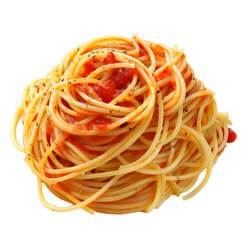 Spaghetti on Transparent Background png