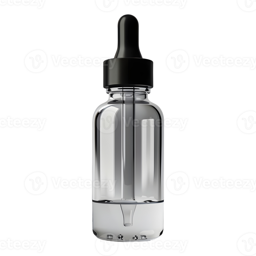 Small Drop Bottle on Transparent Background png