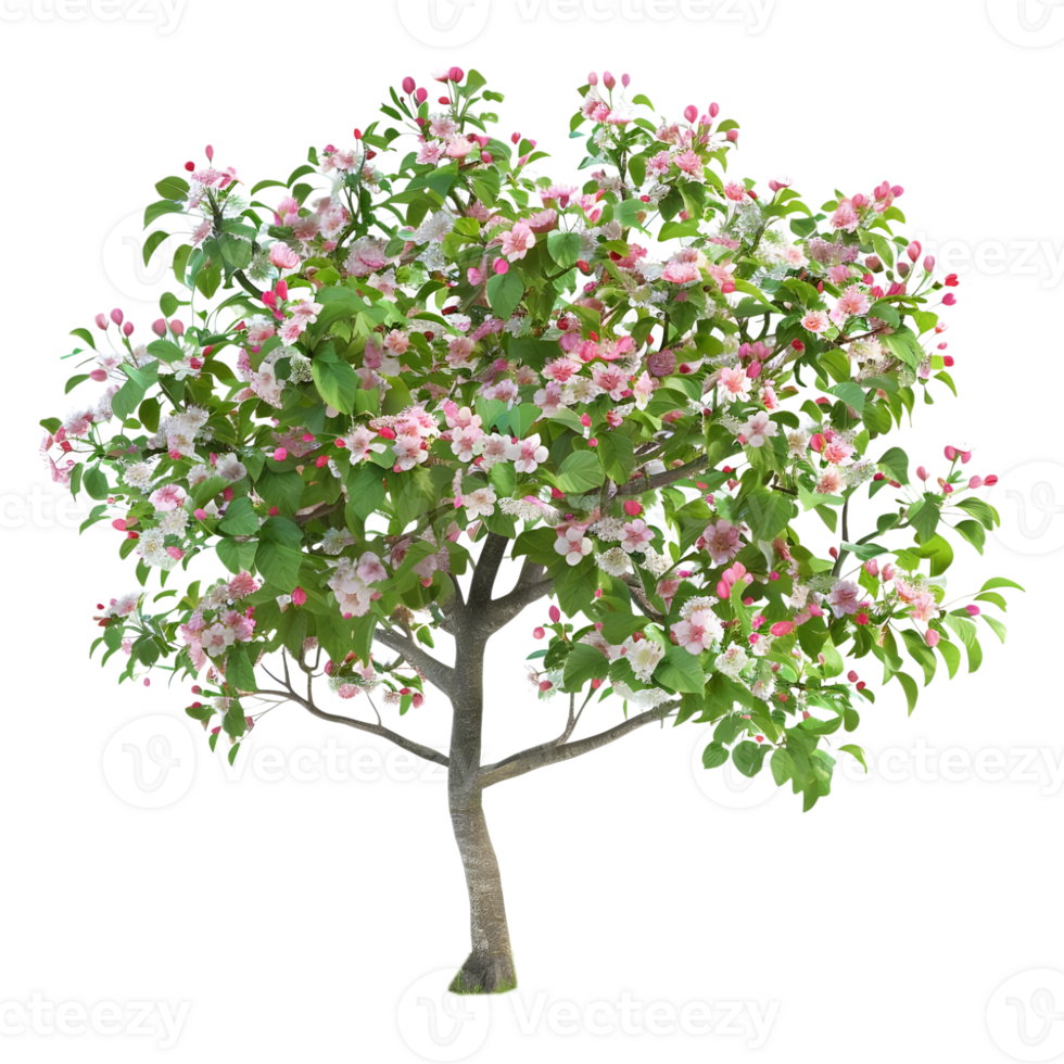 Apple Tree on Transparent Background png