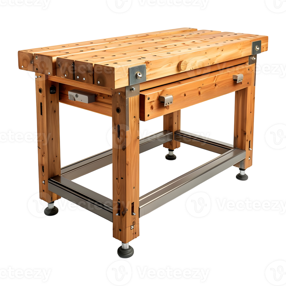 Carpenter Table for Working on Transparent Background png