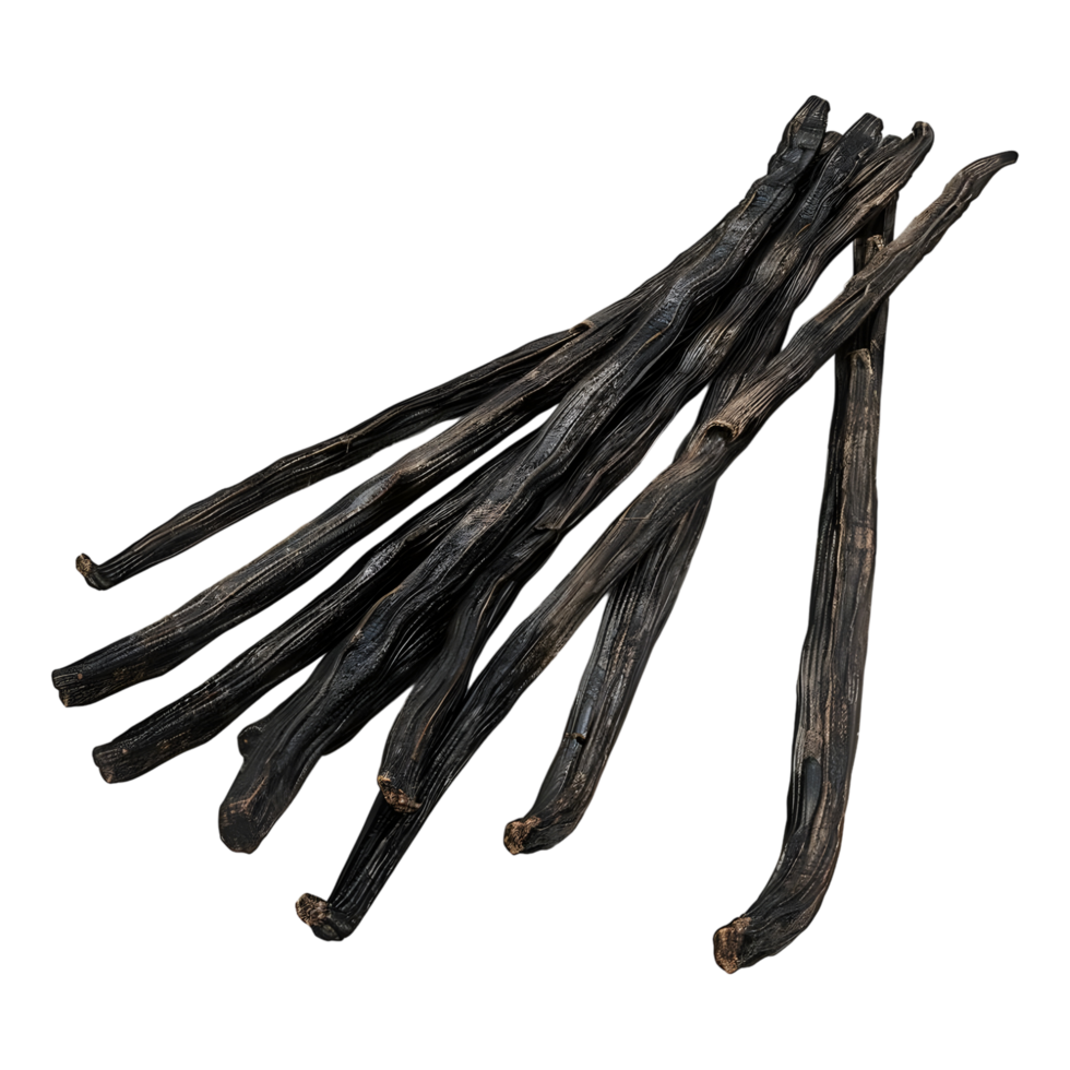 Vanilla Sticks on Transparent Background png