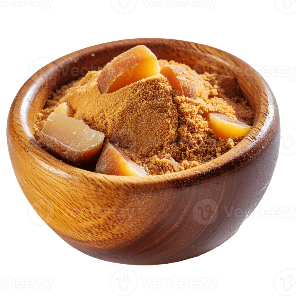 brown sugar or powdered coconut sugar png