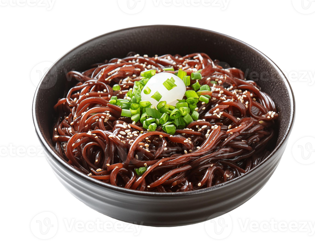 Jajangmyeon Korean Instant Noodle with Black Bean Sauce png
