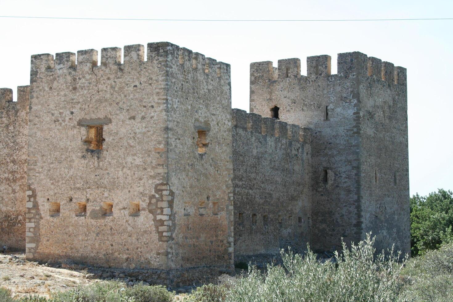 castle frangocastello south coast Crete, Greece photo