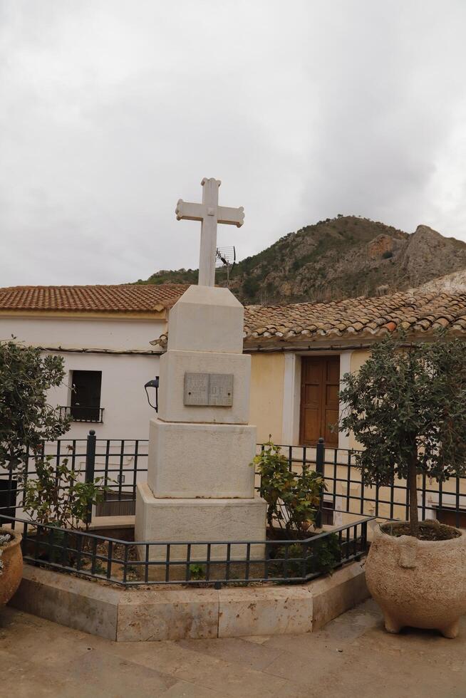 cobdar a mountain village in almeria, spain, village life photo