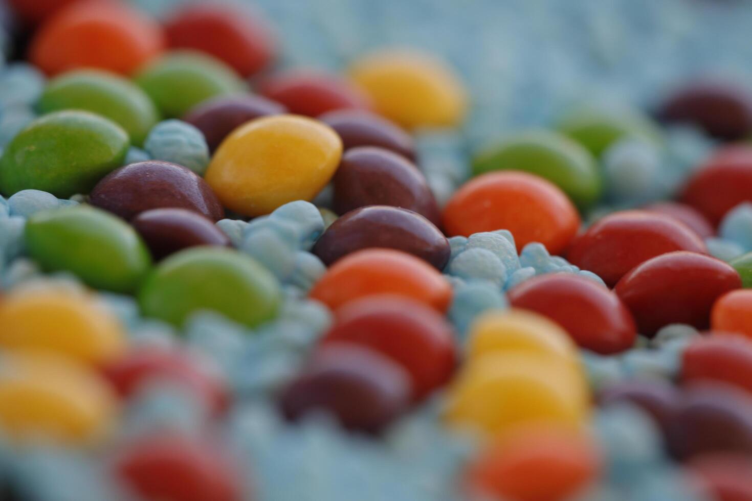 fun with colorful candy photo