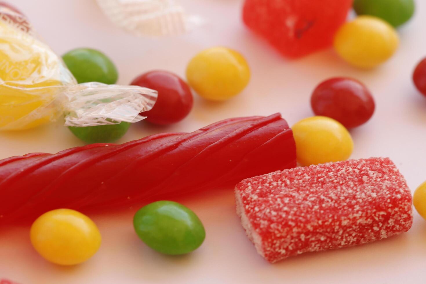 colorful edible candy photo