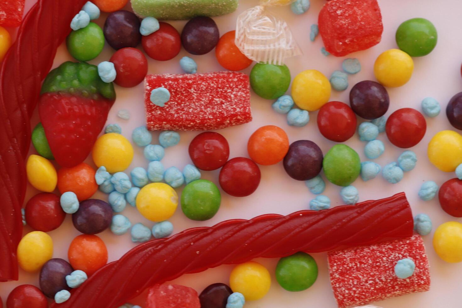 colorful edible candy photo