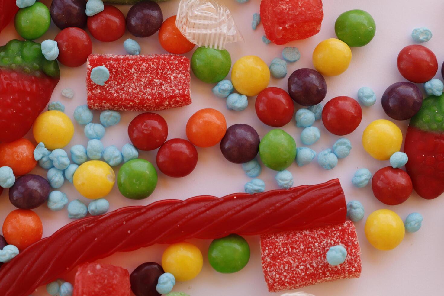colorful edible candy photo