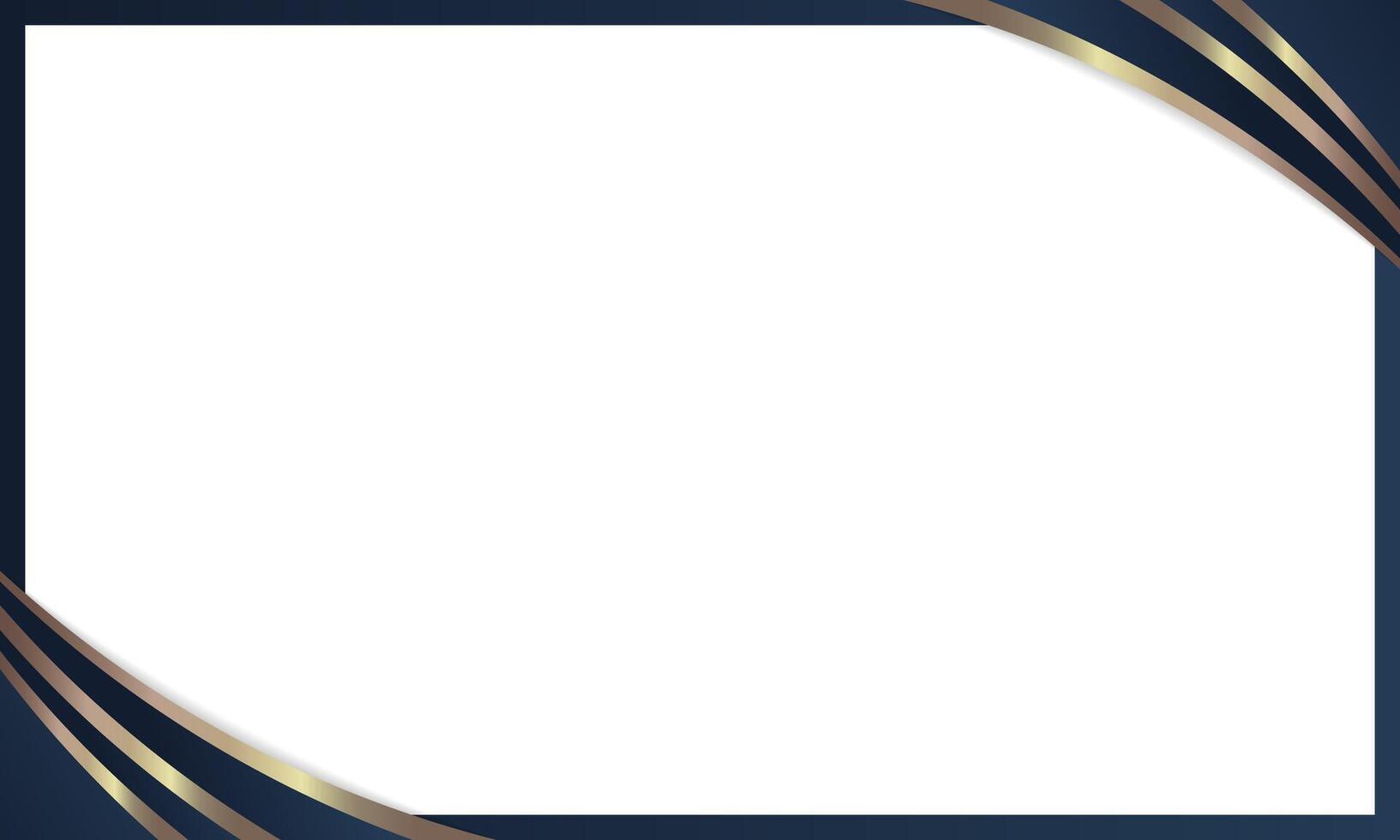 Elegant modern blank graduation certificate border frame. - . vector