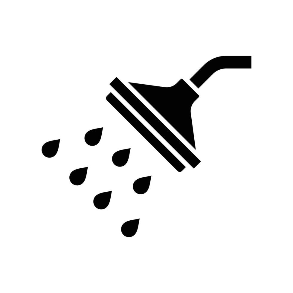 shower icon design template simple and clean vector