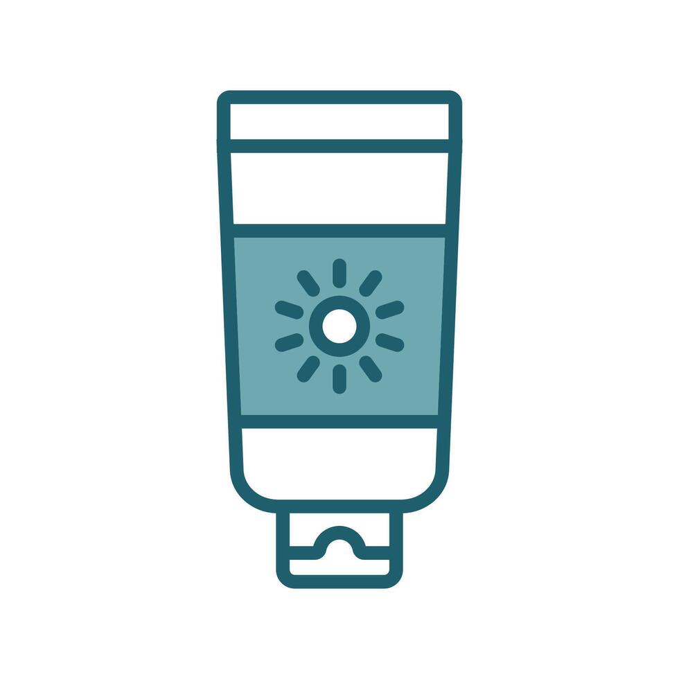 sunscreen icon design template simple and clean vector