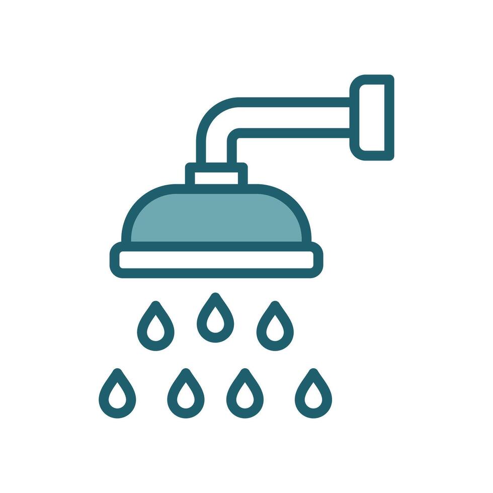 shower icon design template simple and clean vector