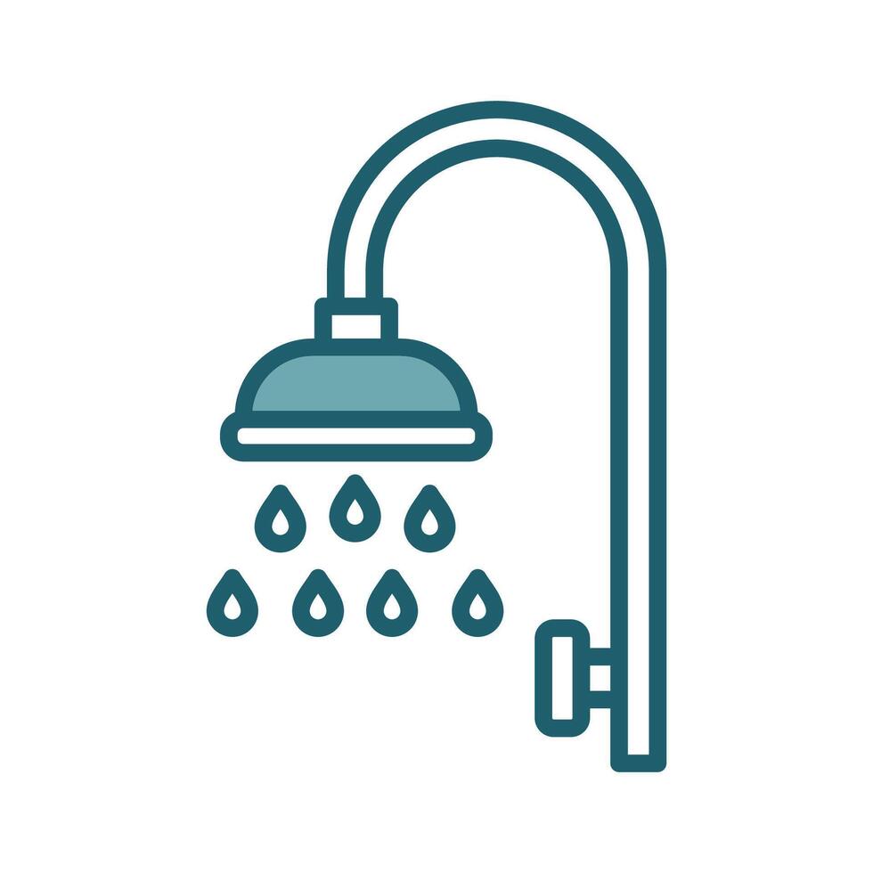 shower icon design template simple and clean vector
