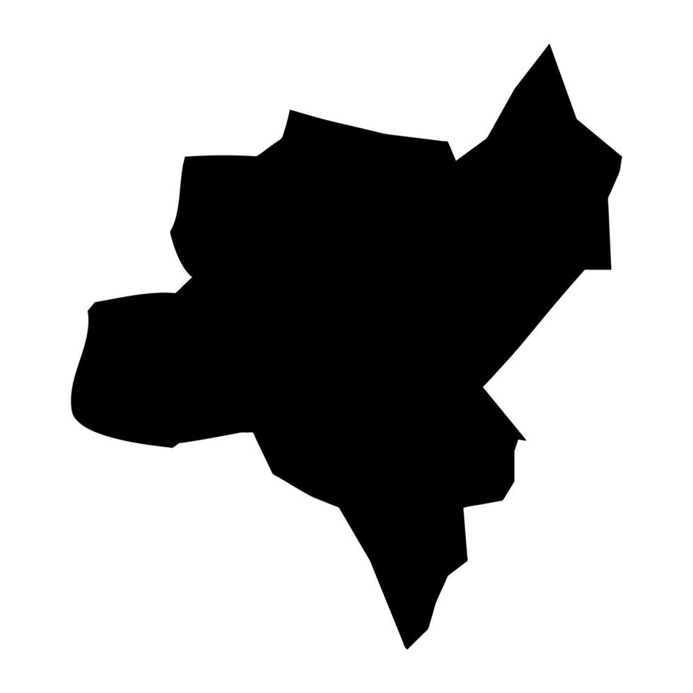 Ngeremlengui State map, administrative division of Palau. illustration. vector