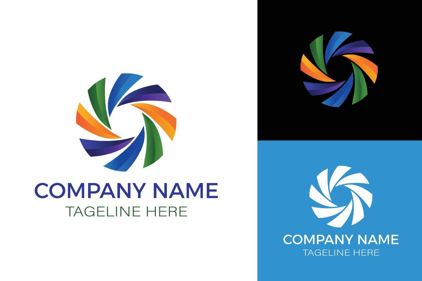 Camera logo concept - Camera lens logo Template Design vector