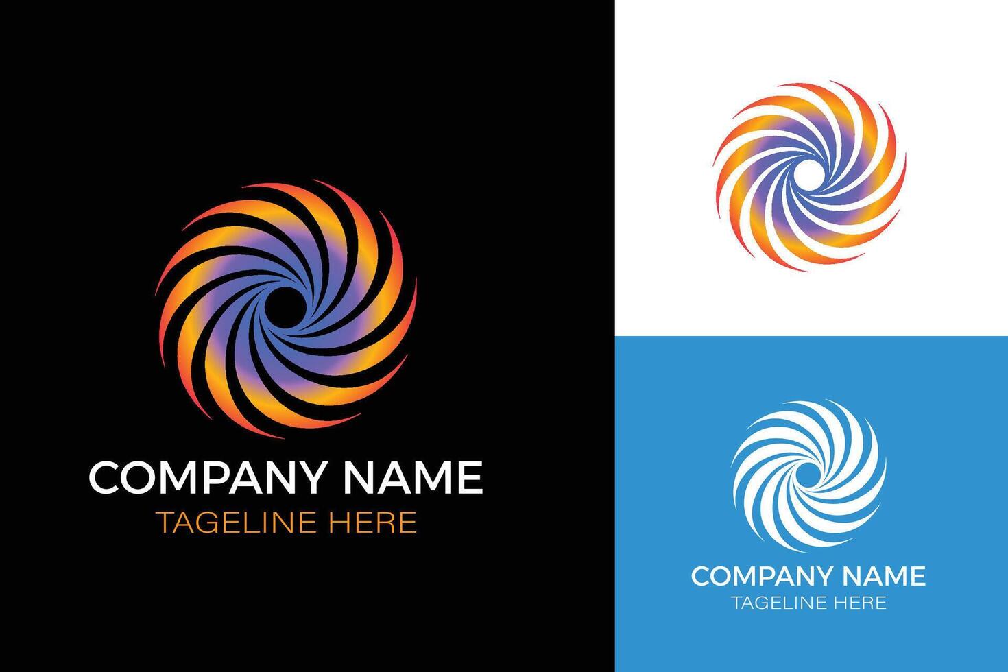 Camera lens logo Template Design vector