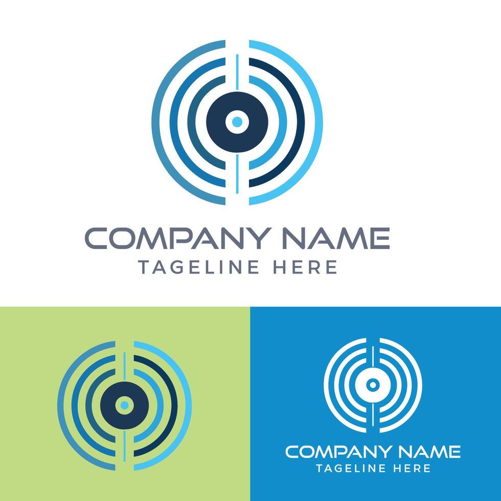 Camera logo concept - Camera lens logo Template Design vector