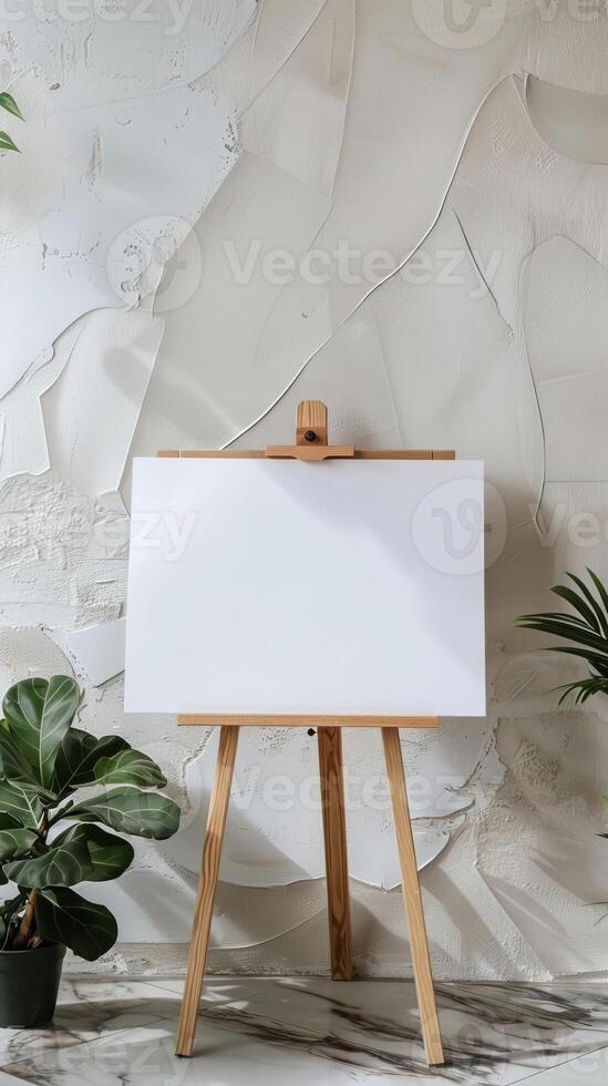blank Wedding Sign template on easel Mockup, Elegant Frame Table Sign Mockup, professional photography photo