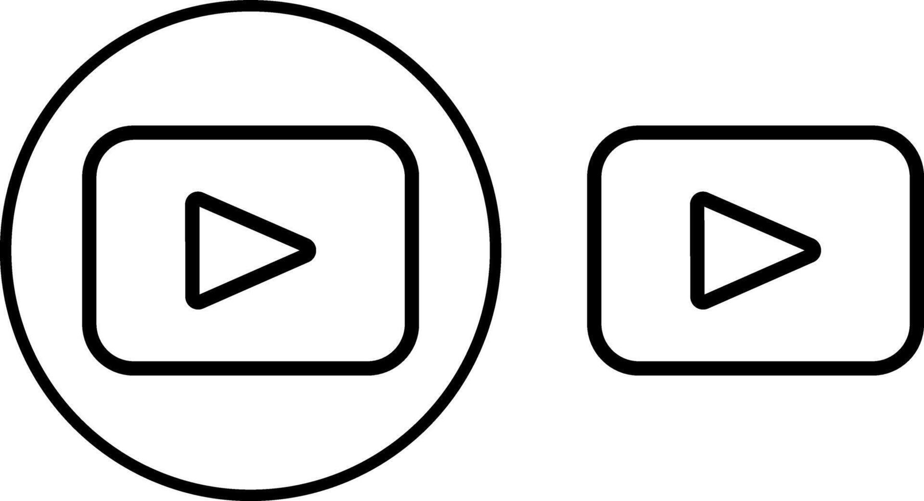 symbol of the play button icon. A sign of the beginning of the music . The icon of the sign. illustration vector
