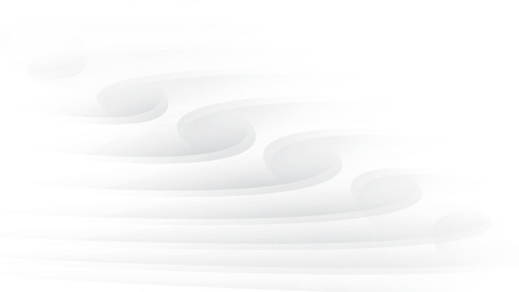 Abstract white and gray color, modern design stripes background with geometric round shape. illustration. vector