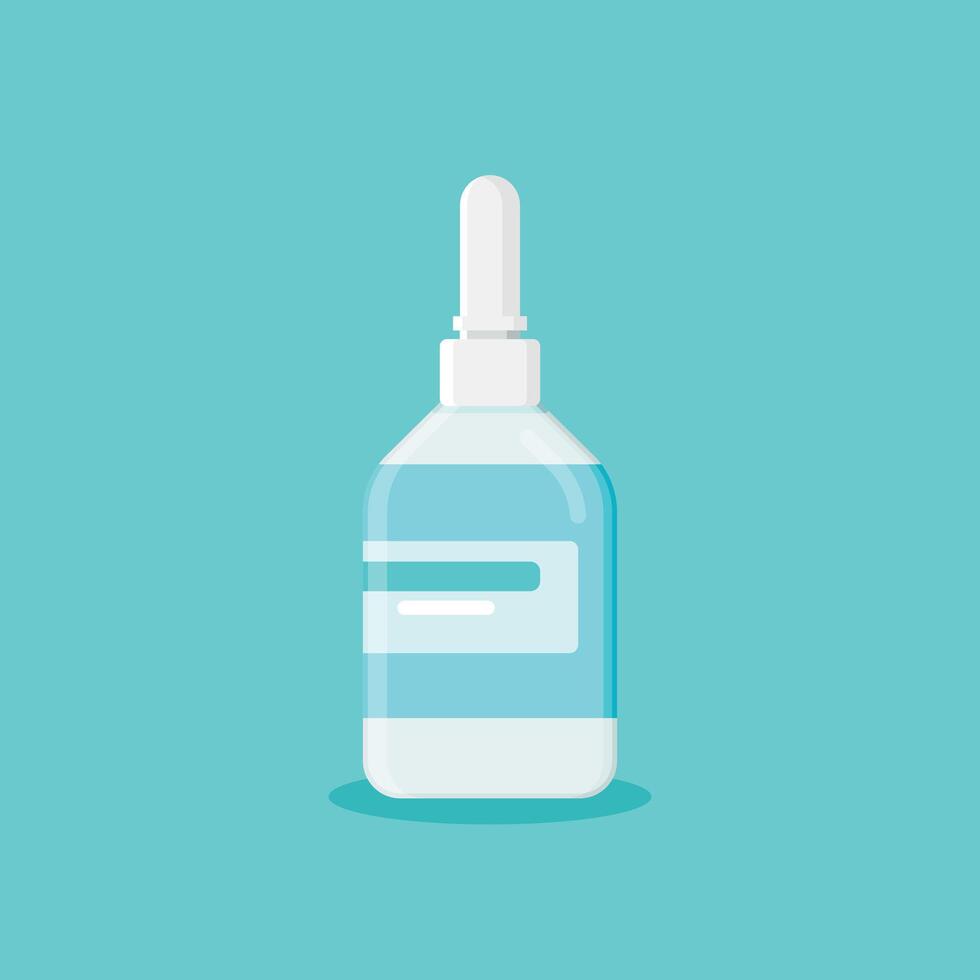 Pills capsules icon in flat style. Medical tablet illustration on isolated background. Healthcare drug sign business concept. vector