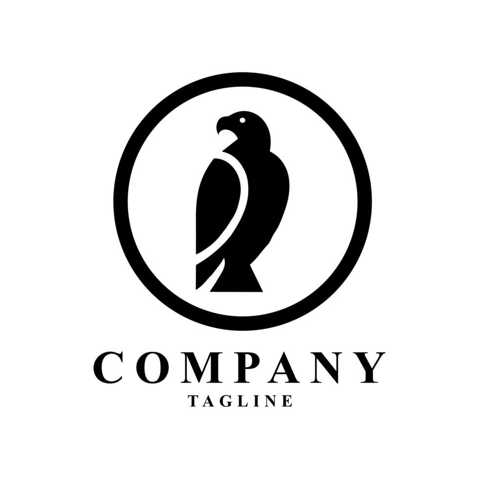 Eagle logo design vector