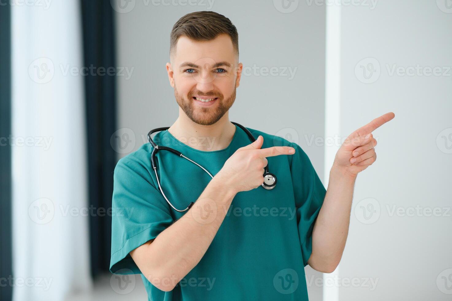Portrait of a smiling doctor photo