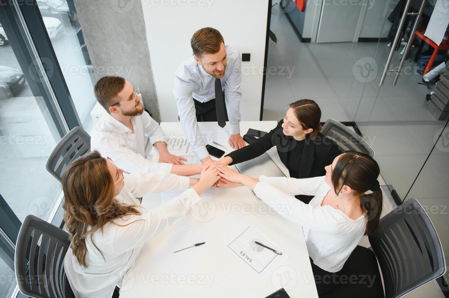 Business Team Finance Stock Exchange Busy Concept photo