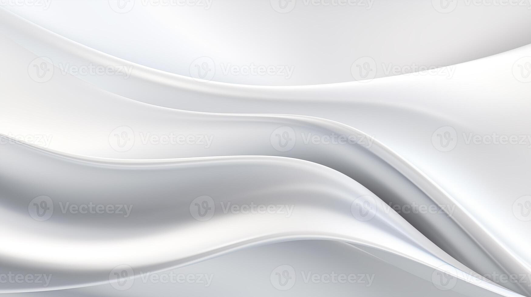 Abstract soft shiny white gray wavy line background graphic design. Elegant white gray modern architecture art. Blurred backdrop effect back photo