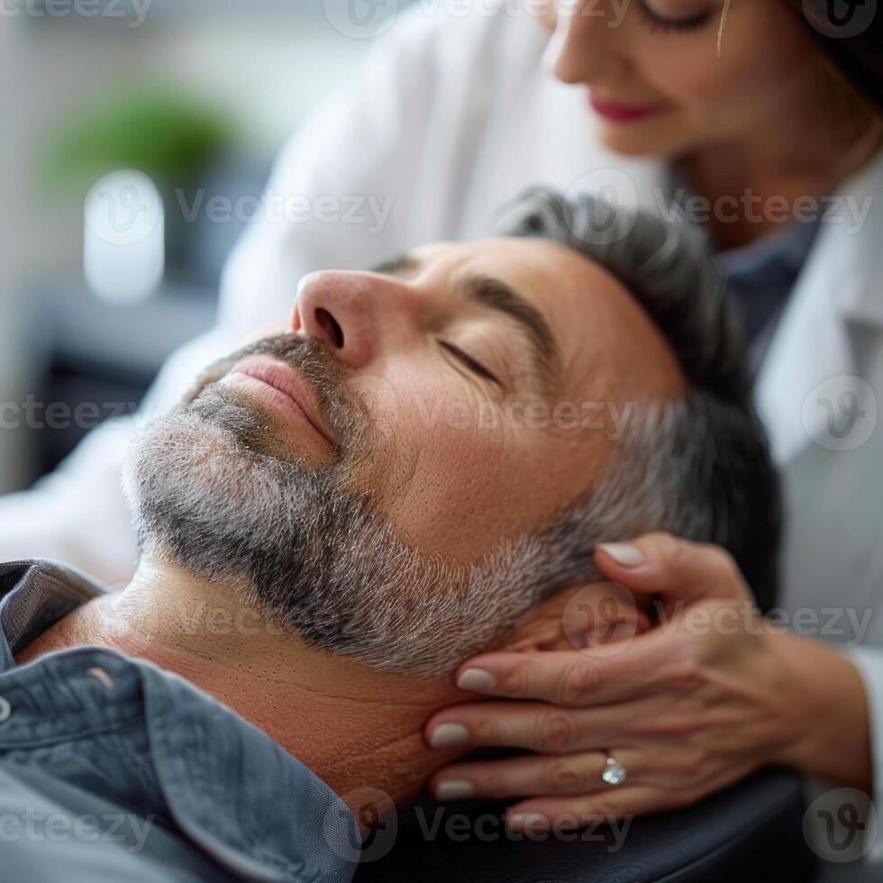 Chiropractic care, holistic approach to health and wellness, emphasizing spinal adjustments, therapeutic exercises, and lifestyle modifications for optimal well-being and pain relief. photo