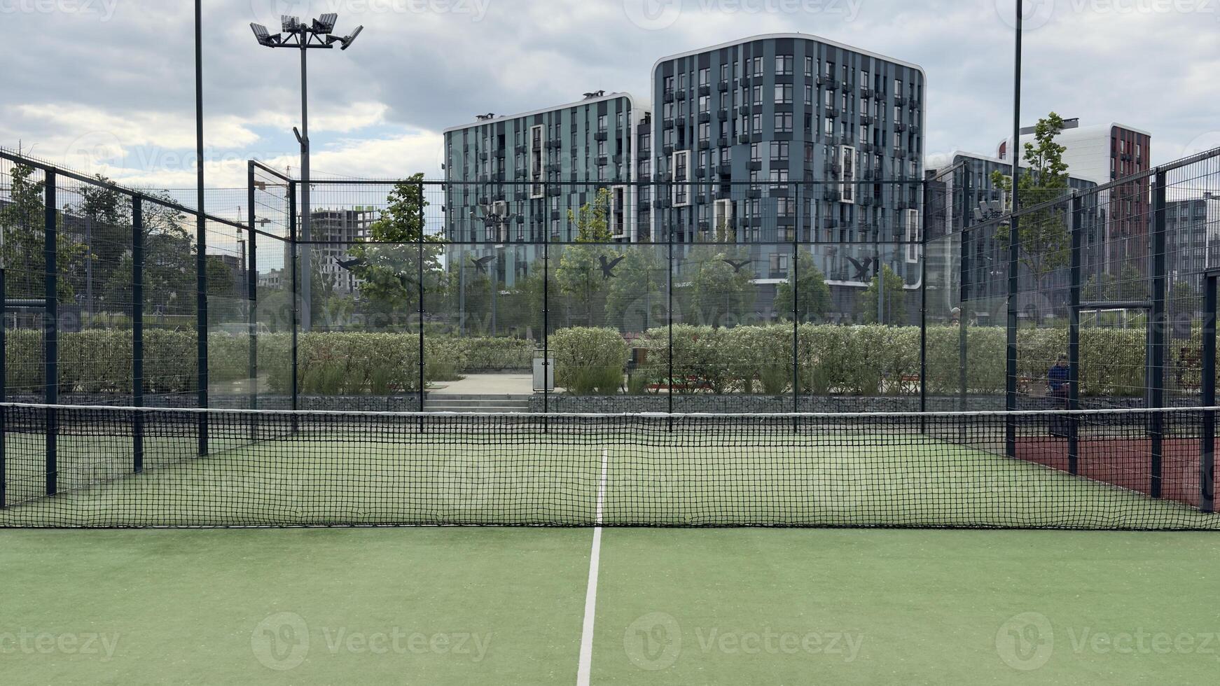 tennis padel court grass turf photo