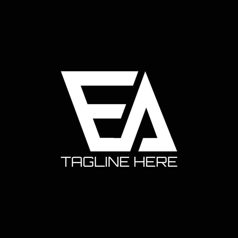 EA initial logo for company vector