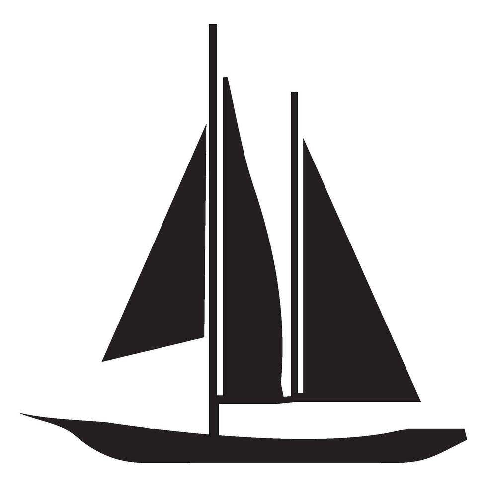 boat icon vectors illustration symbol design
