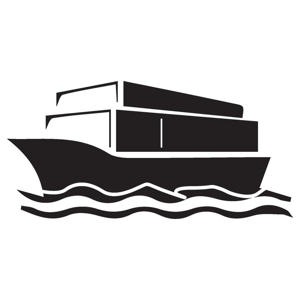 tanker cargo ship vector