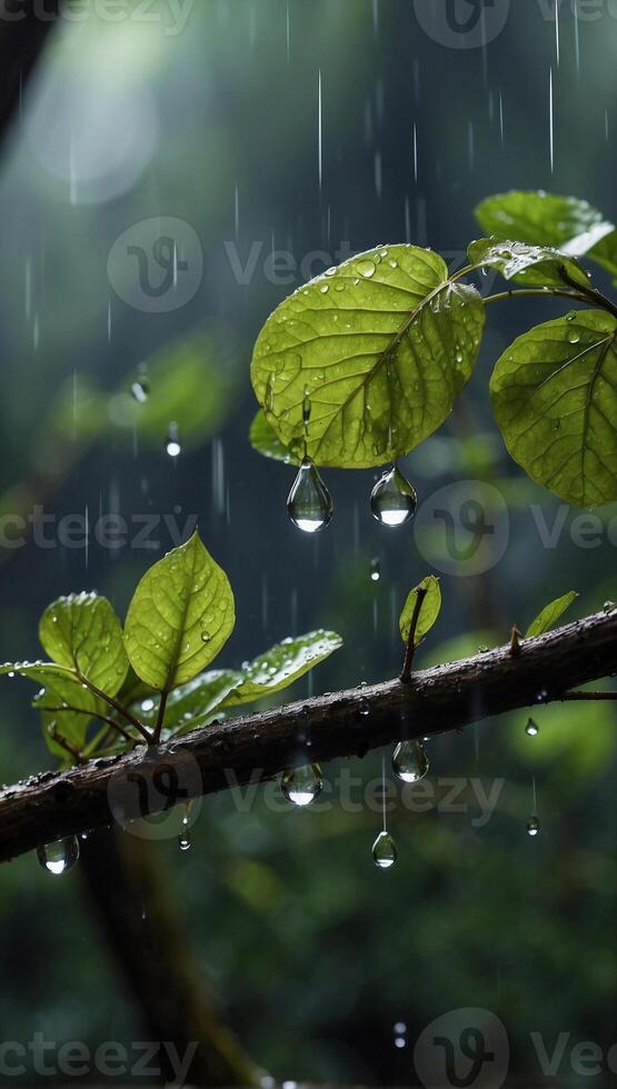 Raindrop in The Forest photo