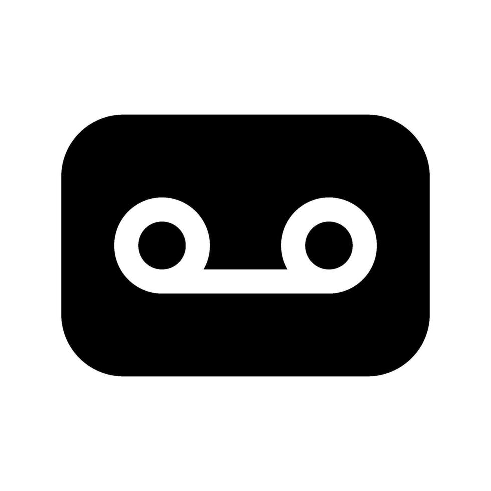 Voicemail Icon Symbol Design Illustration vector