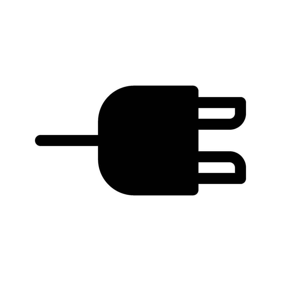 Plug Icon Symbol Design Illustration vector