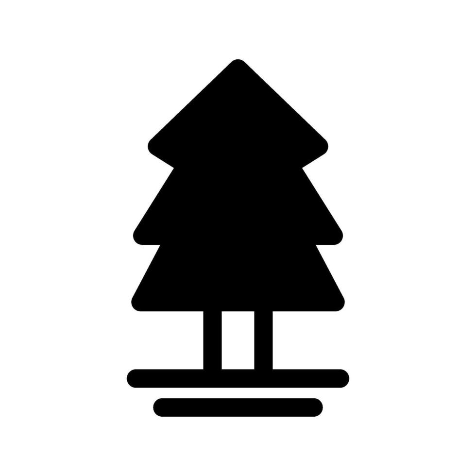 Christmas Tree Icon Symbol Design Illustration vector