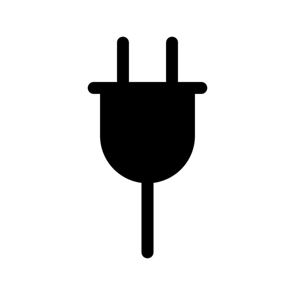 Plug Icon Symbol Design Illustration vector
