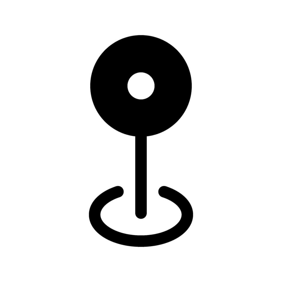 Pin Icon Symbol Design Illustration vector