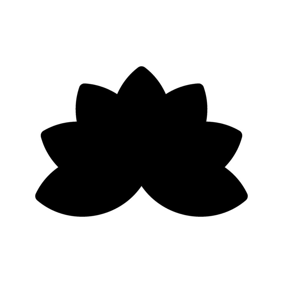 Lotus Icon Symbol Design Illustration vector