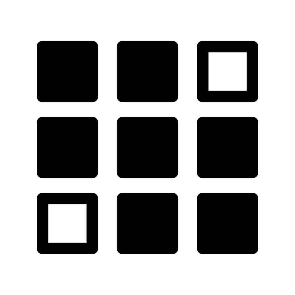 Menu Icon Symbol Design Illustration vector