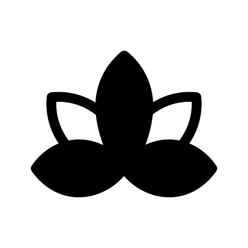 Lotus Icon Symbol Design Illustration vector