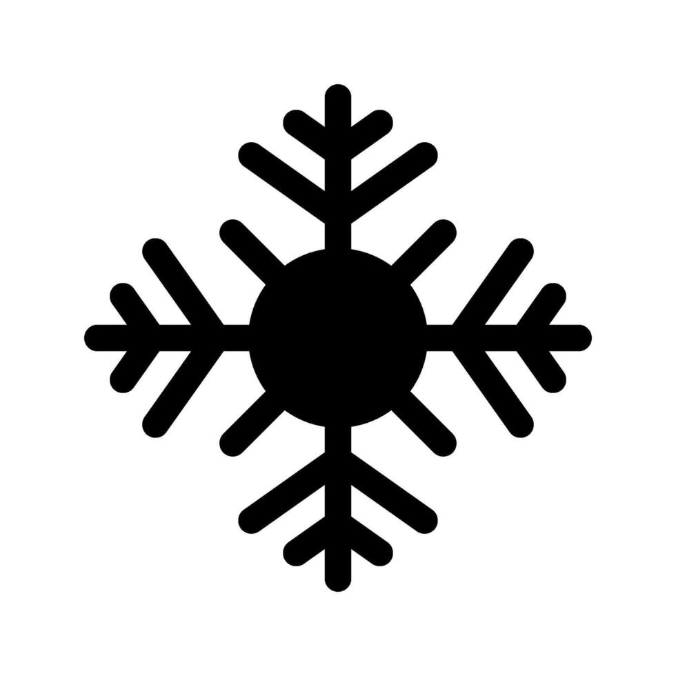 Snow Icon Symbol Design Illustration vector