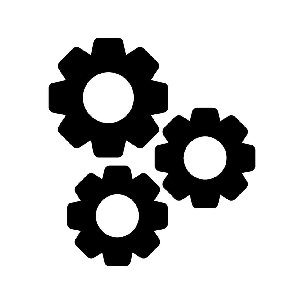 Setting Icon Symbol Design Illustration vector